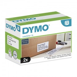 DYMO S0947420 White Label Tape