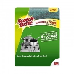 Scotch-Brite Heavy Duty Scourer Sponge - Box of 12