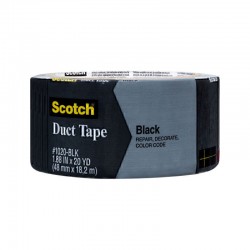 Scotch Duct Tape 3920-BK Blk - Box of 12