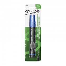Sharpie Pen Fine Blue - Pack of 2 - Box of 6