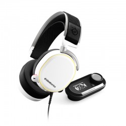 SteelSeries Arctis Pro Gaming Headset + GameDAC Hi-Res Audio System - White