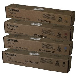 4 Pack Toshiba T-FC25 Genuine Bundle