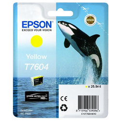 Epson T7604 Yellow (Genuine)