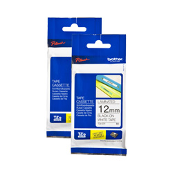2 Pack Brother TZe-231 Value Pack Label Tape